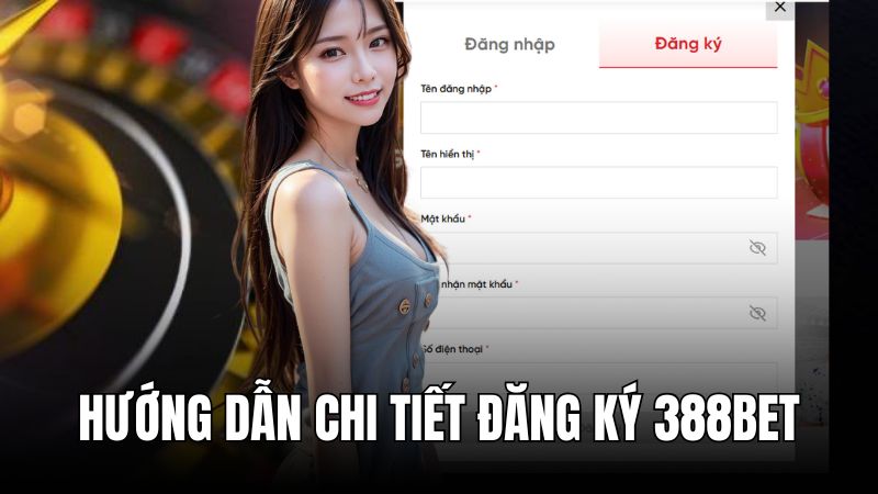 Hướng dẫn đăng ký 388BET chi tiết