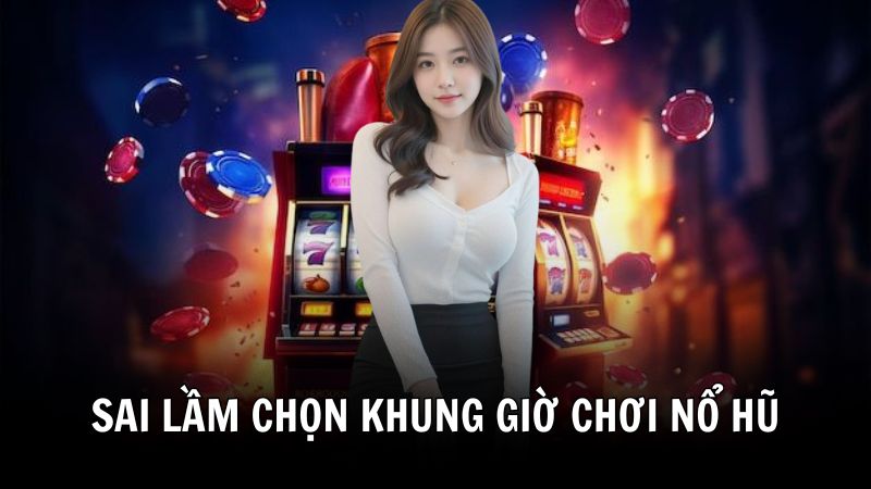 Sai lầm thường gặp khi chọn khung giờ chơi nổ hũ