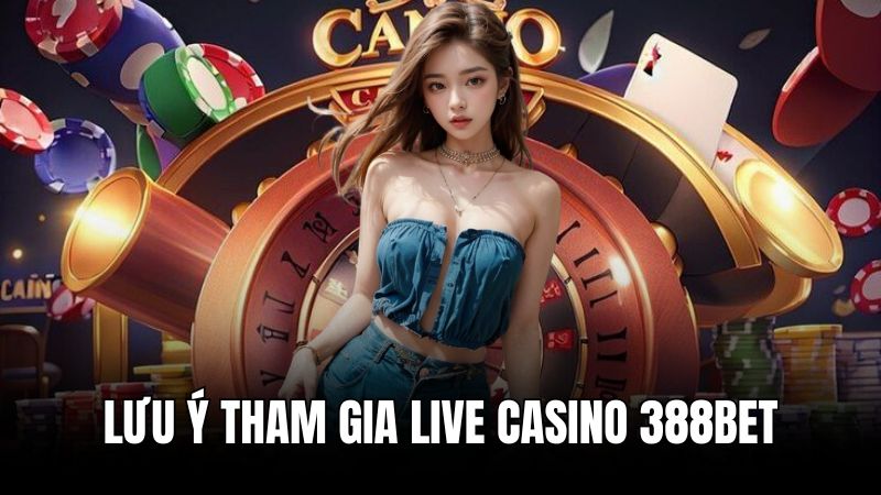 Lưu ý khi tham gia live casino 388BET