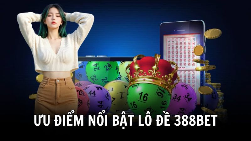Những ưu điểm nổi bật của sảnh lô đề 388BET
