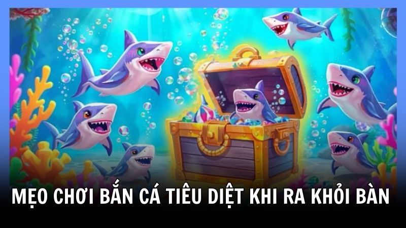 Mẹo chơi bắn cá online - Tiêu diệt ngay khi ra khỏi bàn