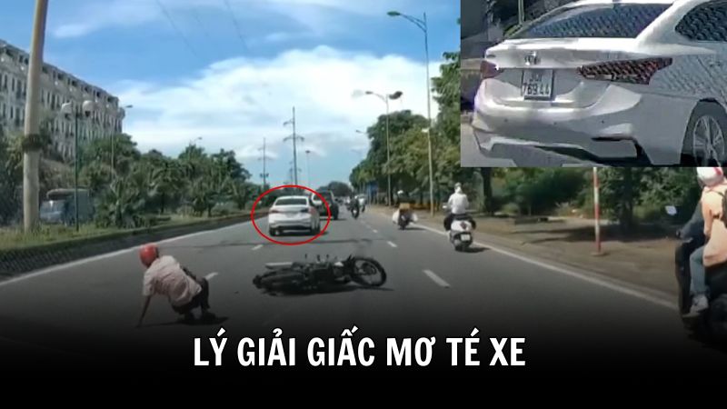 Lý giải vì sao nằm mơ thấy té xe