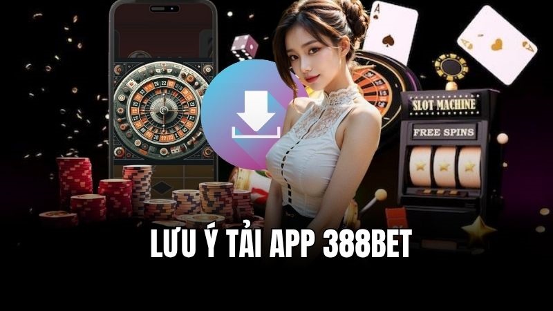 Lưu ý khi tải app nhà cái 388BET
